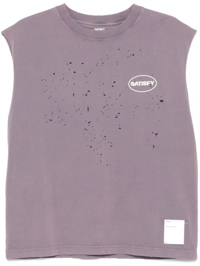 Satisfy Mothteck Muscle T-shirt In Pink