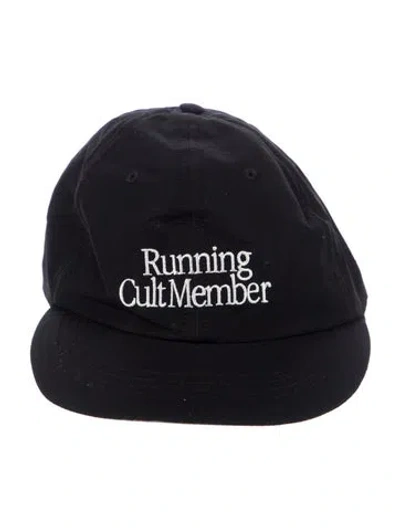 Pre-owned Satisfy Nylon Baseball Hat In Black