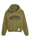 Satisfy Organic Cotton Hoodie In Green