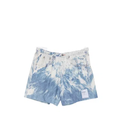 Satisfy Peaceshell 5" Denim-effect Shorts In Blue