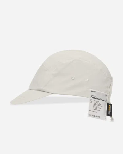 Satisfy Peaceshell Cordura Trail Cap Light In White