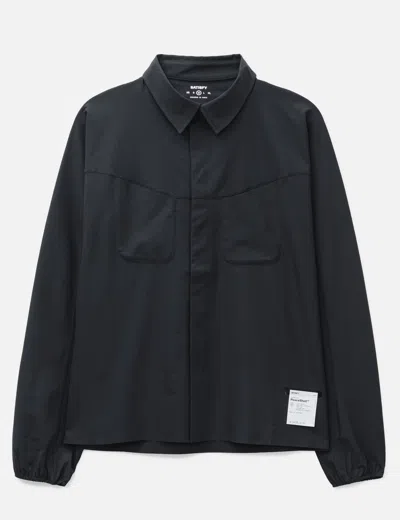 Satisfy Peaceshell™ River Shirt In Black/黑色/블랙/ブラック