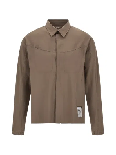 Satisfy Peaceshell™ River Shirt In Brown