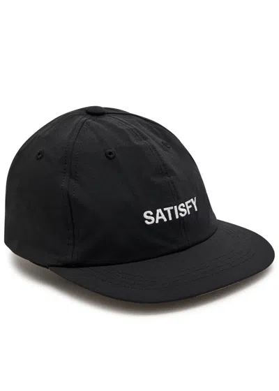 Satisfy Peaceshell Running Cap In Black