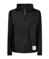 Satisfy Pertex 3l Fly Rain Jacket Black In Black