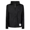 Satisfy Pertex 3l Fly Rain Jacket Black In Black