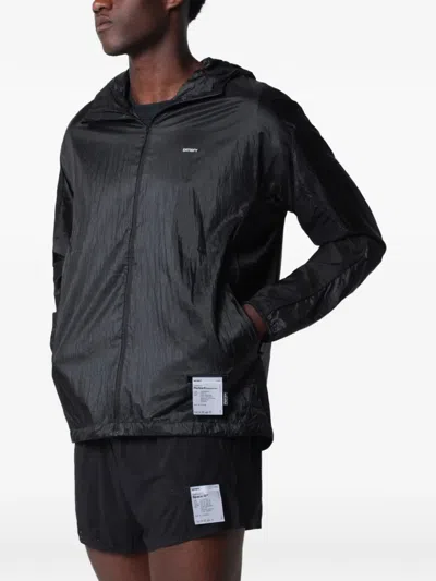 Satisfy Pertex Diamond Fuse Windbreaker Jacket In Gray