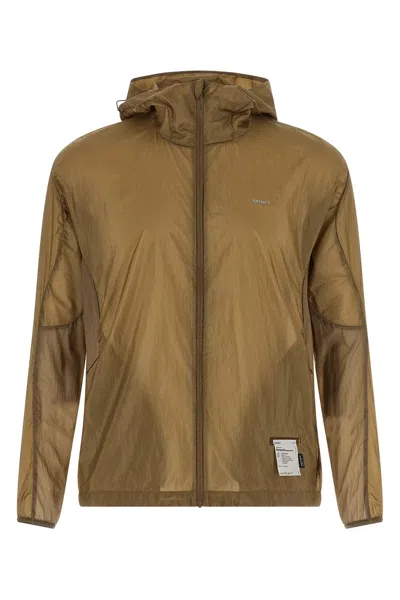 Satisfy 'pertex Diamond Fuse' Windbreaker In Neutral