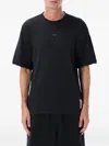 Satisfy Pleated T-shirt In Black