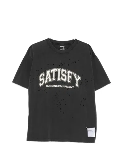 Satisfy Printed T-shirt In Black