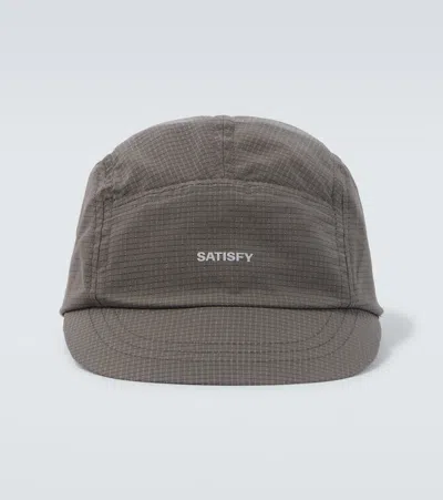 Satisfy Rippy Air Baseball Cap In Gray