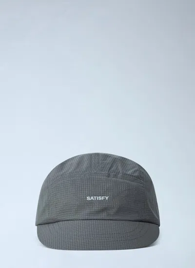 Satisfy Rippy Air Trail Cap In Gray
