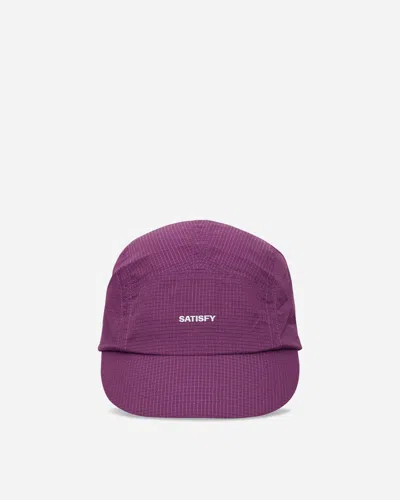 Satisfy Rippy Air Trail Cap Violet In Purple