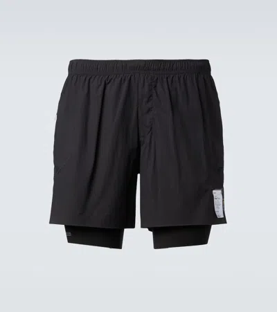 Satisfy Rippy Cordura 5'' Running Shorts In Black
