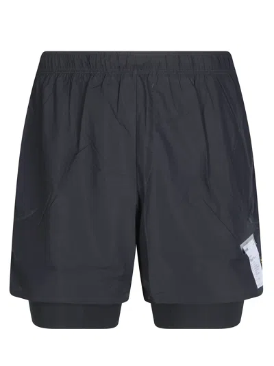 Satisfy Rippy Cordura 5 Trail Shorts For Men In Black