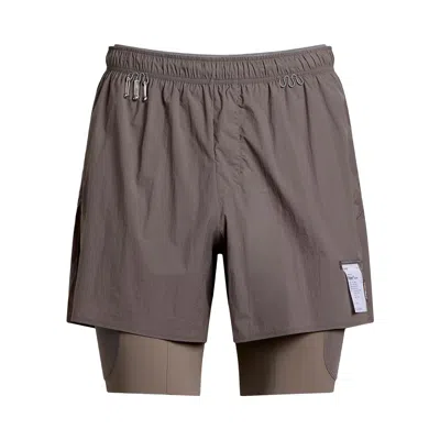 Pre-owned Satisfy Rippy Cordura 8 Shorts 'subterranean' | Tan | Men's Size S