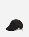 Satisfy 31000-00001 Recycled Polyester Flat Peak Baseball Cap In Black