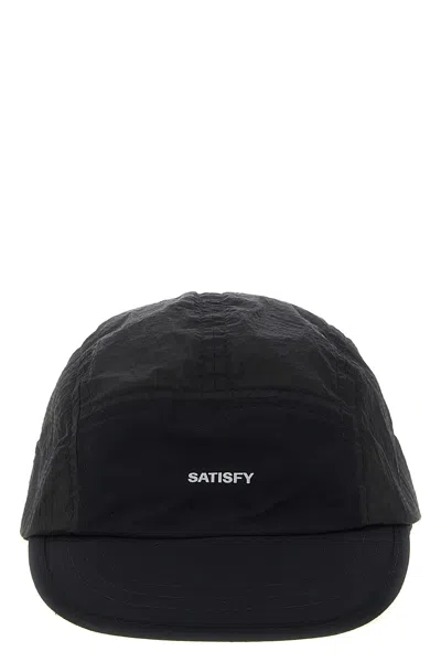 Satisfy 'rippy Trail' Cap In Schwarz