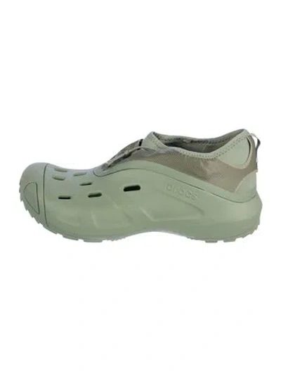 Pre-owned Satisfy Rubber Sandals In Green