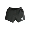 Satisfy Double-layer Shorts In Black