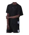 Satisfy Space O Perforated Running T-shirt In Black