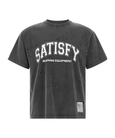Satisfy Short-sleeved T-shirt In Black
