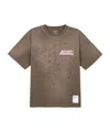Satisfy Mothtech Distressed T-shirt In Gray