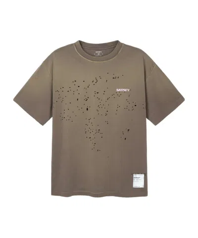Satisfy Simple T-shirt In Brown