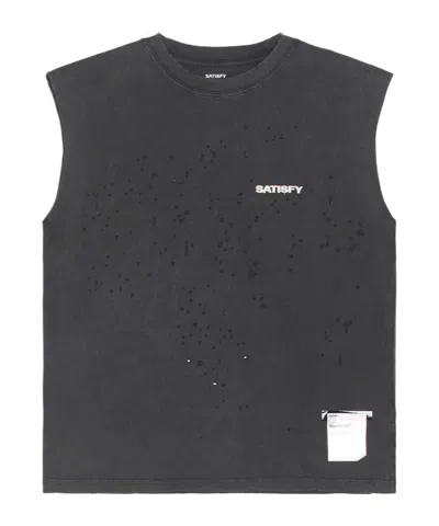 Satisfy Sleeveless T-shirt In Gray