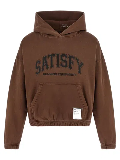 Satisfy 'softcell™' Hoodie In Brown