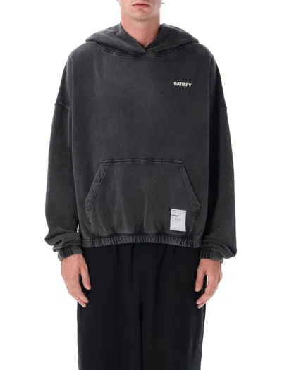 Satisfy Softshell Hoodie In Gray