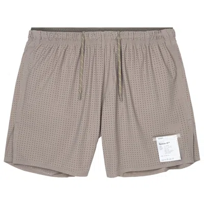 Pre-owned Satisfy Space-o 5 Shorts 'falcon' | Brown | Men's Size Xl