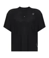 Satisfy Space O Perforated Running T-shirt In Silver