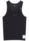 Satisfy Space-o Perforated Stretch-jersey Vest In Animal Print