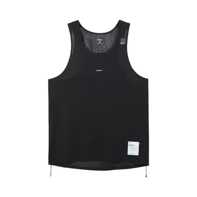 Pre-owned Satisfy Space-o Singlet 'black' | Men's Size M