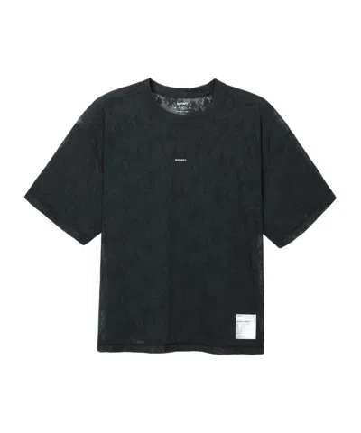 Satisfy Spacelace Sheer T-shirt In Black