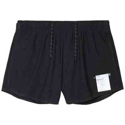 Pre-owned Satisfy Space‑o 2.5" Distance Shorts 'black' | Men's Size S