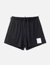 Satisfy Space-o Perforated Shorts In Black