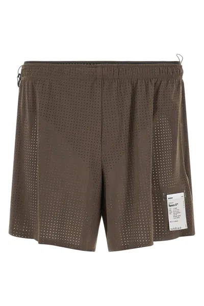 Satisfy 'space‑o 5' Bermuda Shorts In Brown