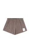 Satisfy Mini Active Shorts For Men In Purple