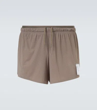 Satisfy Space-o 5"运动短裤 In Brown