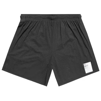 Pre-owned Satisfy Space-o 5 Shorts 'black' | Men's Size Xl