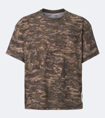 Satisfy Space‑o™ Camouflage Jersey T-shirt In Green