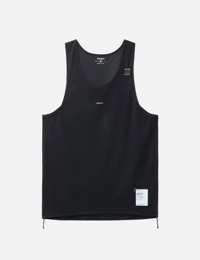 Satisfy Space‑o™ Muscle Tee In Black