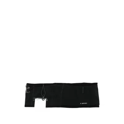 Satisfy Space-o Perforated Hydration Belt In Black