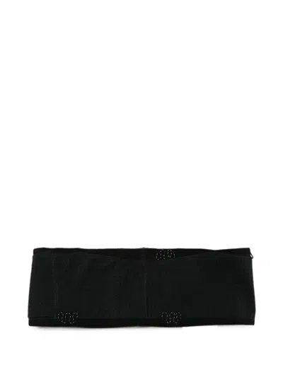 Satisfy Space-o Perforated Hydration Belt In Black