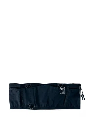 Satisfy Space-o Perforated-detail Belt In Blue