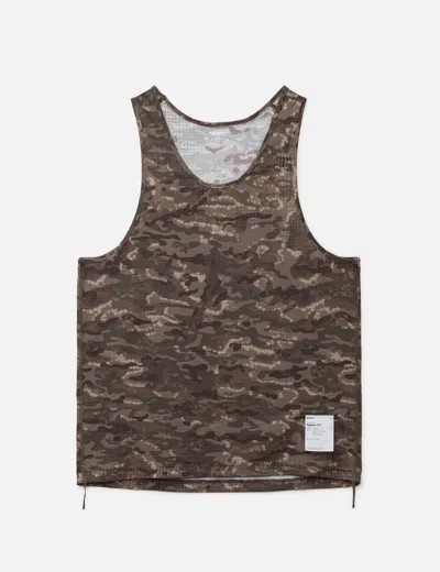 Satisfy Space-o™ Singlet In Camo/迷彩/카모/カモ