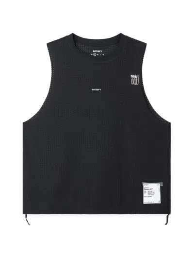 Satisfy Space‑o™ Sleeveless Tank Top In Black