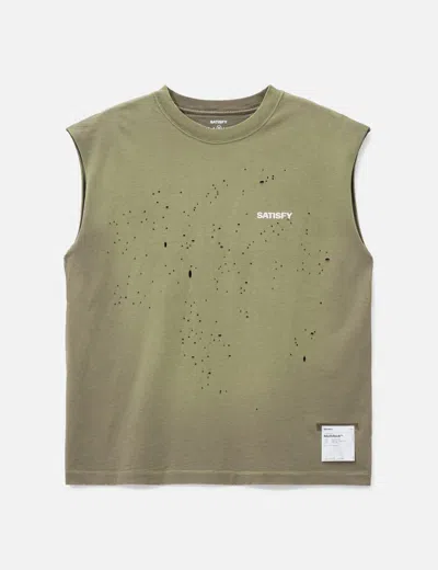 Satisfy Sun Bleached Mothtech™ Muscle T-shirt In Green